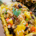 Vegan Pineapple Unfried Rice