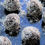 Coconut Chocolate Date Balls