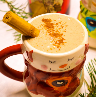 raw vegan eggnog