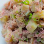 Pink Vegan Potato Salad: SOS-Free