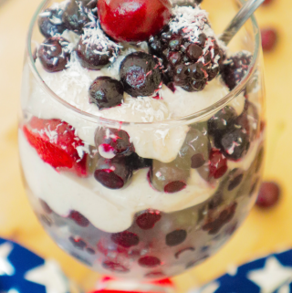 vegan dessert, vegan parfait