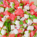 Watermelon and Jicama Salad