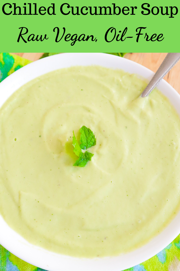 Chilled Cucumber Soup | Pure Living Nutrition