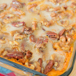 Vegan Maple Pecan Sweet Potato Casserole