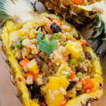 Vegan Pineapple Unfried Rice