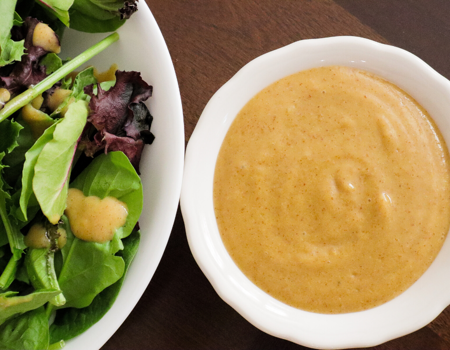 Raw Vegan Honey Mustard Dressing