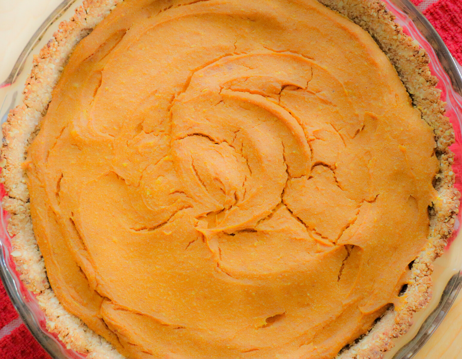 Vegan Pumpkin Pie (SOS-Free, Gluten-Free)