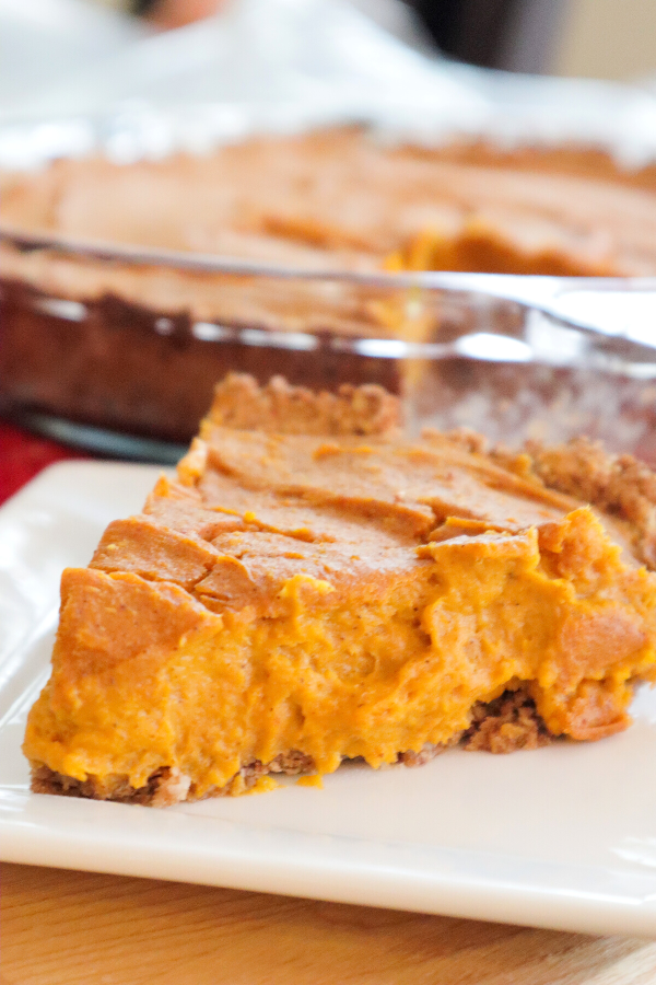 Vegan Pumpkin Pie (SOS-Free, Gluten-Free)