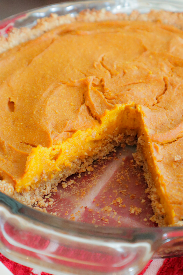 Vegan Pumpkin Pie (SOS-Free, Gluten-Free)