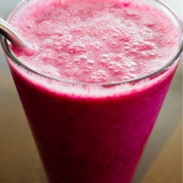 Dragon Fruit Cherry Smoothie