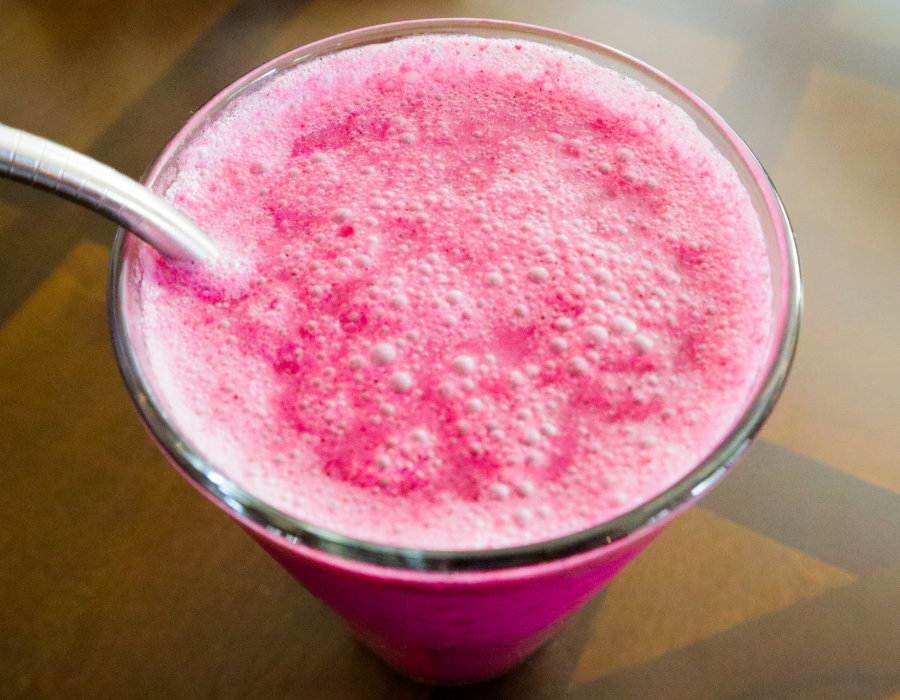 Dragon Fruit Cherry Smoothie