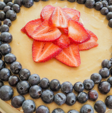 Raw Vegan Berry Cheesecake